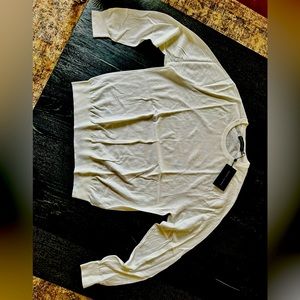 Beautiful Ralph Lauren Black Label Mens White Sweater New Tags still on